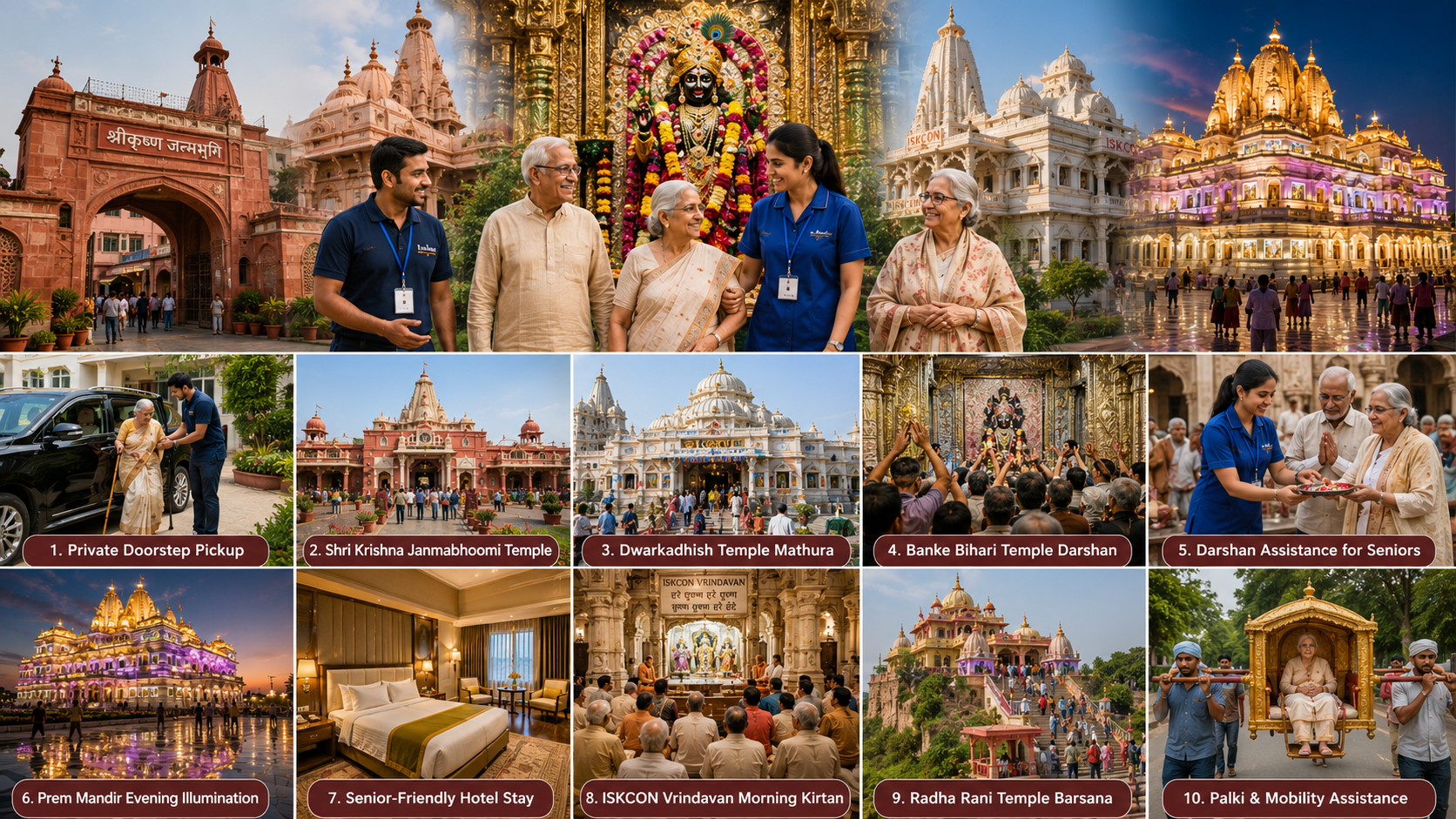 Krishna Darshan Yatra – Mathura, Vrindavan